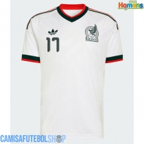 Camisa de time de futebol México Orbelin Pineda #17 Replicas 2º Equipamento Mundo 2026 Manga Curta